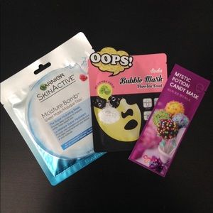 Sheet Mask Set of Three New for Bundles Only